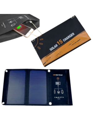 INVICTUS SRUSB-15 ΗΛΙΑΚΟΣ ΦΟΡΤΙΣΤΗΣ ΜΕ USB 15W  INVICTUS SOLAR  POWER