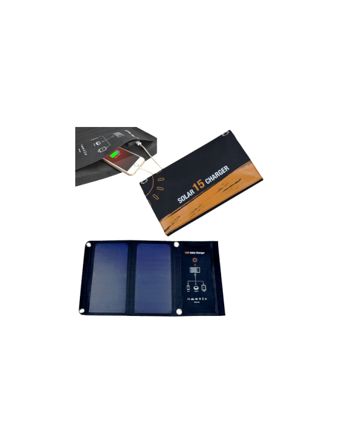 INVICTUS SRUSB-15 ΗΛΙΑΚΟΣ ΦΟΡΤΙΣΤΗΣ ΜΕ USB 15W  INVICTUS SOLAR  POWER