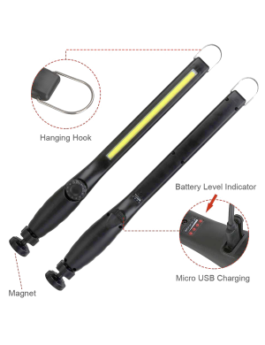 ARCAS ARC-F8W-R ΦΑΚΟΣ 8W LED ΕΠΑΝΑΦΟΡΤΙΖΟΜΕΝΟΣ ARCAS