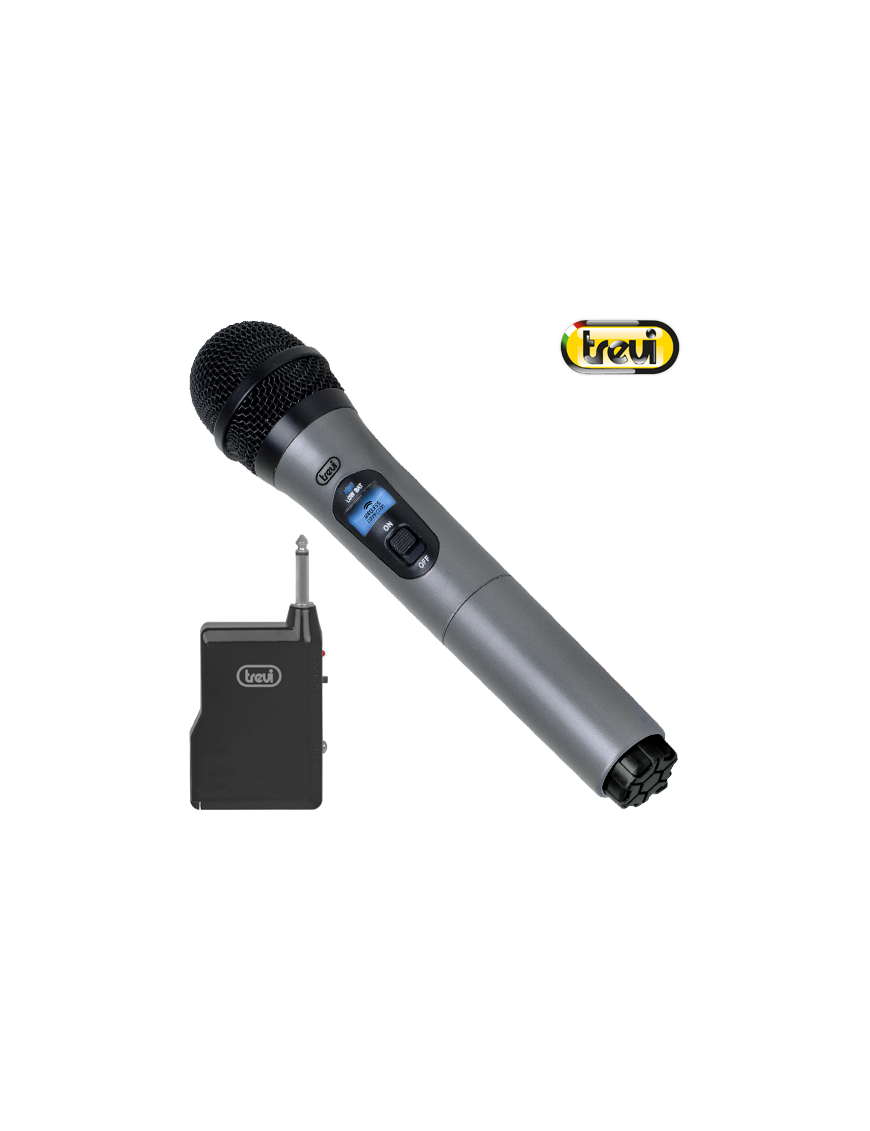 TREVI EM-401R ΜΙΚΡΟΦΩΝΟ ΑΣΥΡΜΑΤΟ ΜΕ ΔΕΚΤΗ TREVI