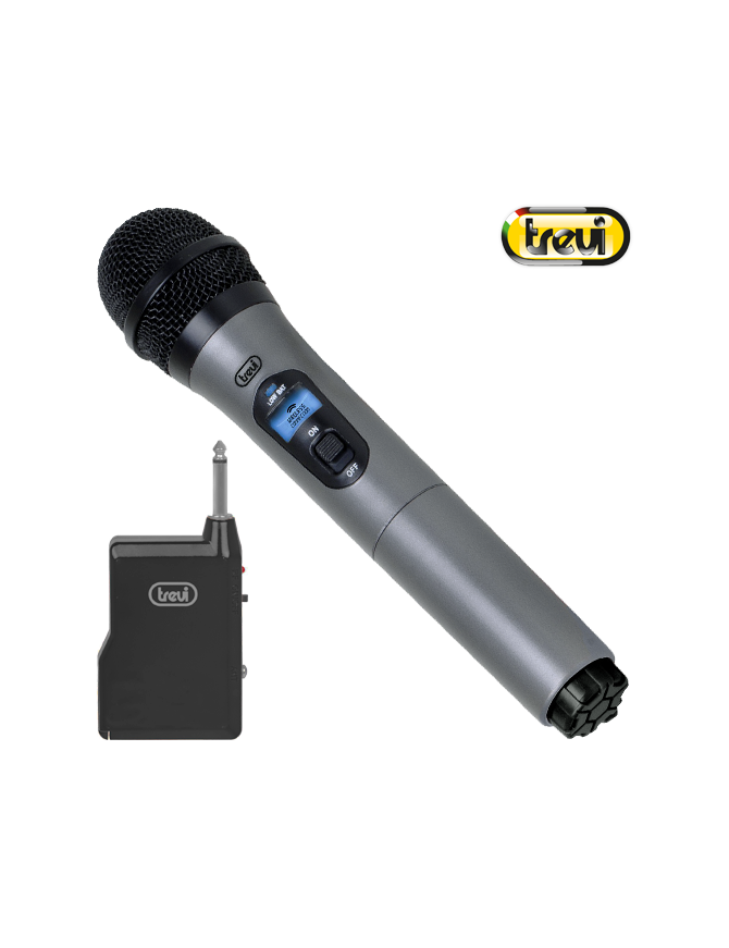 TREVI EM-401R ΜΙΚΡΟΦΩΝΟ ΑΣΥΡΜΑΤΟ ΜΕ ΔΕΚΤΗ TREVI