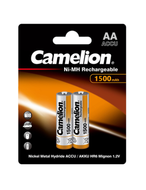 CAMELION NH-AA1500- BP2 ΜΠΑΤΑΡΙΑ ΕΠΑΝΑΦΟΡΤΙΖΟΜΕΝΗ AA CAMELION