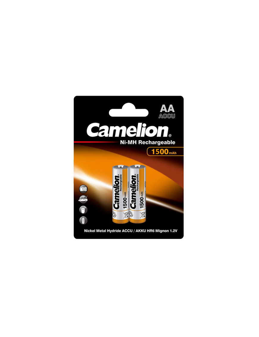 CAMELION NH-AA1500- BP2 ΜΠΑΤΑΡΙΑ ΕΠΑΝΑΦΟΡΤΙΖΟΜΕΝΗ AA CAMELION