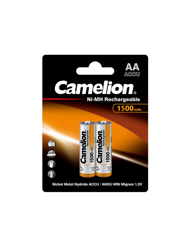 CAMELION NH-AA1500- BP2 ΜΠΑΤΑΡΙΑ ΕΠΑΝΑΦΟΡΤΙΖΟΜΕΝΗ AA CAMELION