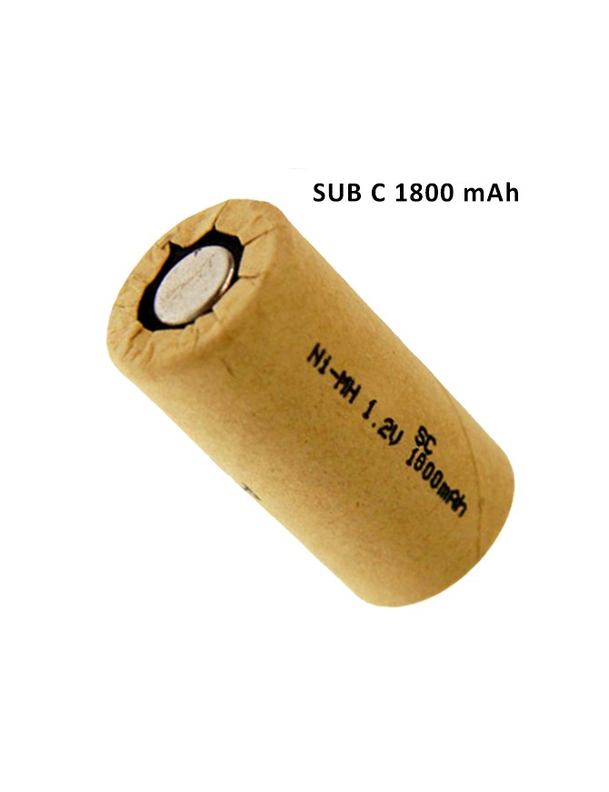 NI CD 1800mAh SUB C ΜΠΑΤΑΡΙΑ ΕΠΑΝΑΦΟΡΤΙΖΟΜΕΝΗ TC BATTERY