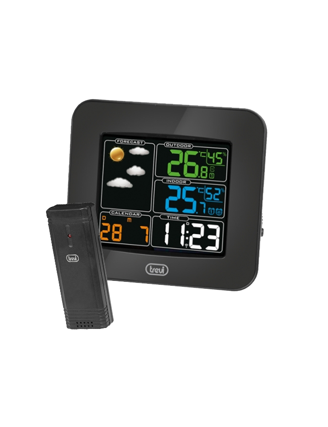 TREVI ME 3165 ΜΕΤΕΩΡΟΛΟΓΙΚΟΣ ΣΤΑΘΜΟΣ ΜΕ ΕΓΧΡΩΜΗ ΟΘΟΝΗ TREVI