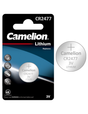 CR2477-BP1 ΜΠΑΤΑΡΙΑ CAMELION ΛΙΘΙΟΥ ΚΟΥΜΠΙ CAMELION
