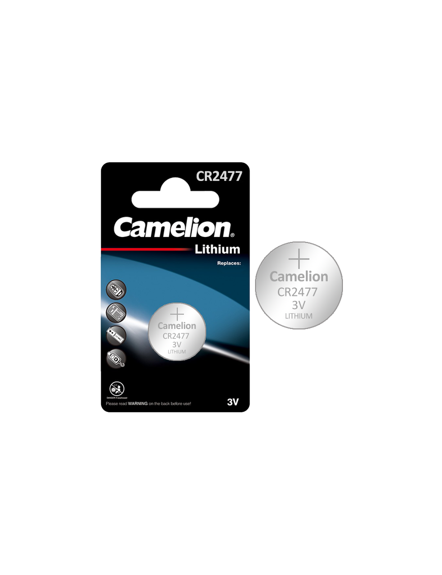 CR2477-BP1 ΜΠΑΤΑΡΙΑ CAMELION ΛΙΘΙΟΥ ΚΟΥΜΠΙ CAMELION