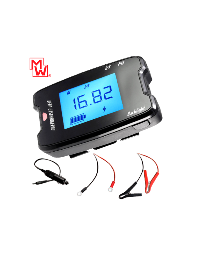 MW-336 TESTER ΜΠΑΤΑΡΙΩΝ ΨΗΦΙΑΚΟ MINWA