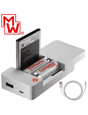 MINWA MW-I316 ΦΟΡΤΙΣΤΗΣ ΜΠΑΤΑΡΙΩΝ UNIVERSAL 1A MINWA