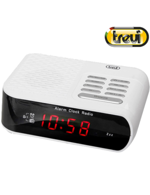 TREVI RC 827 D ΨΗΦΙΑΚΟ ΞΥΠΝΗΤΗΡΙ ΡΑΔΙΟΦΩΝΟ ΑΣΠΡΟ TREVI