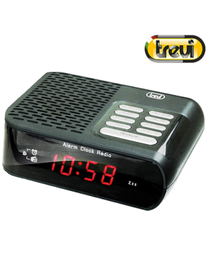 TREVI RC 827 D ΨΗΦΙΑΚΟ ΞΥΠΝΗΤΗΡΙ ΡΑΔΙΟΦΩΝΟ ΜΑΥΡΟ TREVI