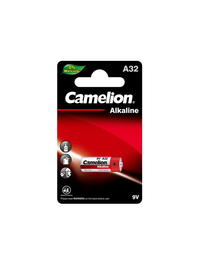 LR32A-BP1 ΜΠΑΤΑΡΙΑ CAMELION ΑΛΚΑΛΙΚΗ 9V CAMELION