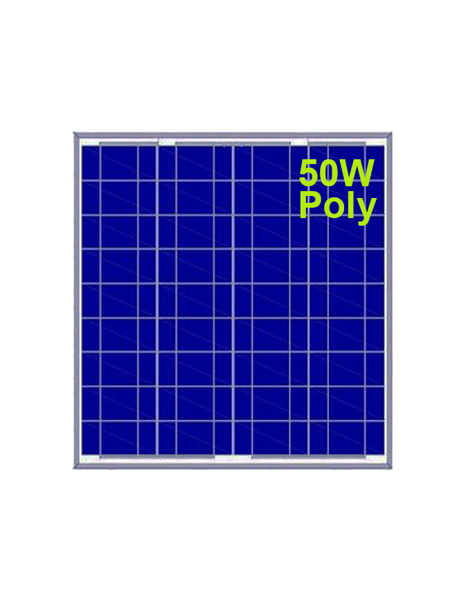 INVICTUS SRM-50P ΠΑΝΕΛ ΦΩΤΟΒΟΛΤΑΙΚΟ ΠΟΛΥΚΡΥΣΤΑΛΛΙΚΟ 50Wp 12V  INVICTUS SOLAR  POWER