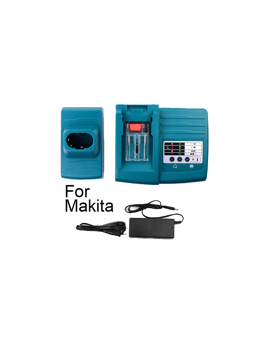 BAT/C-MAK18+ - ΦΟΡΤΙΣΤΗΣ ΜΠΑΤΑΡΙΩΝ MAKITA 7,2V-18V 1,5A Ni-Cd/Ni-MH & Li-Ion ΜΕ ΑΝΤΑΠΤΟΡΑ BATTERY SUPPLIES