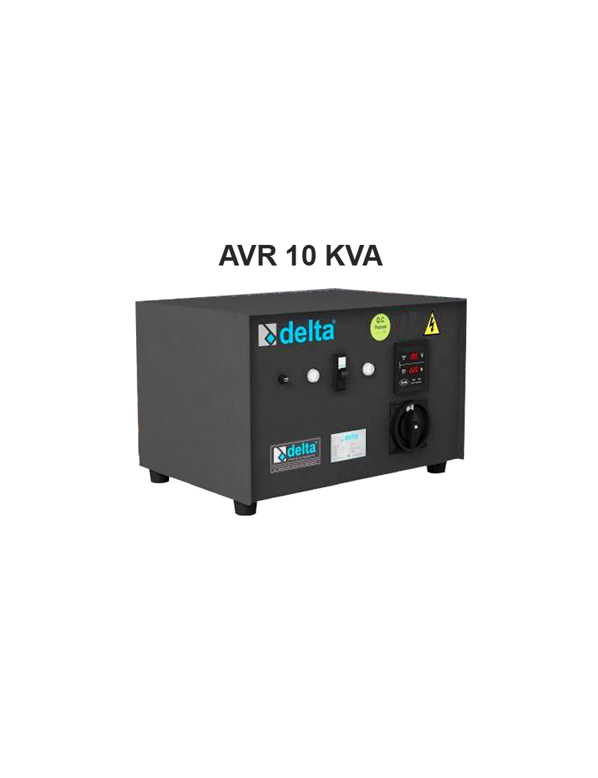 AVR-DELTA-SRV-110010 ΣΤΑΘΕΡΟΠΟΙΗΤΗΣ ΜΟΝΟΦΑΣΙΚΟΣ SERVO 10 KVA DELTA AVR