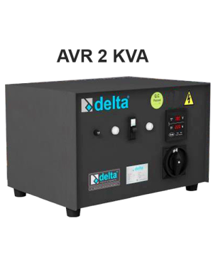 AVR-DELTA-SRV-110002 ΣΤΑΘΕΡΟΠΟΙΗΤΗΣ ΜΟΝΟΦΑΣΙΚΟΣ SERVO 2 KVA DELTA AVR