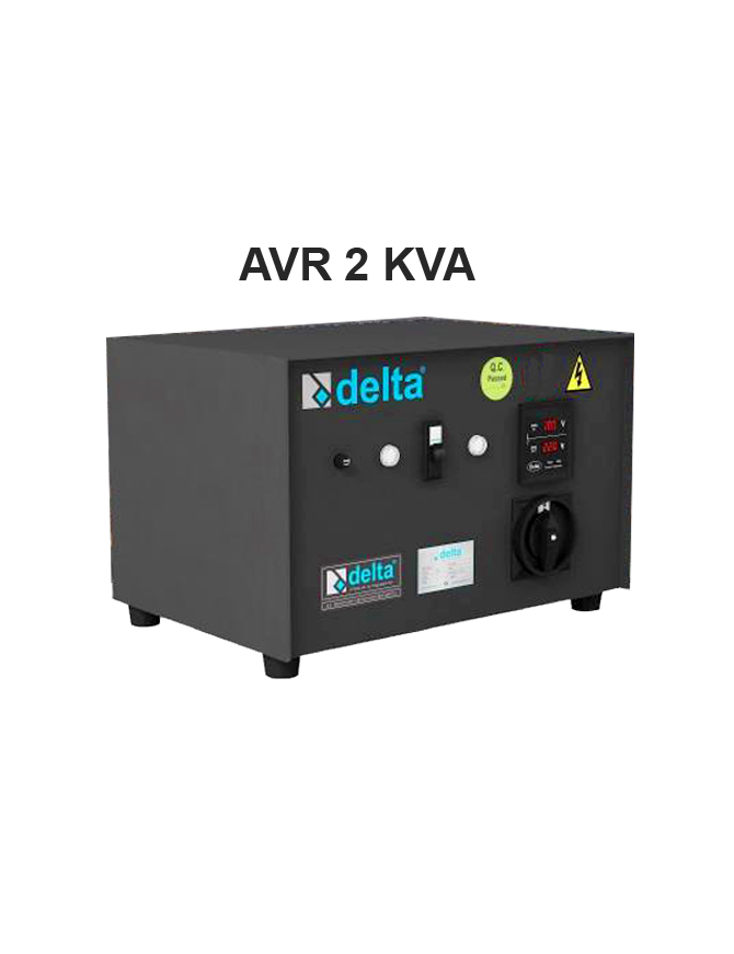AVR-DELTA-SRV-110002 ΣΤΑΘΕΡΟΠΟΙΗΤΗΣ ΜΟΝΟΦΑΣΙΚΟΣ SERVO 2 KVA DELTA AVR