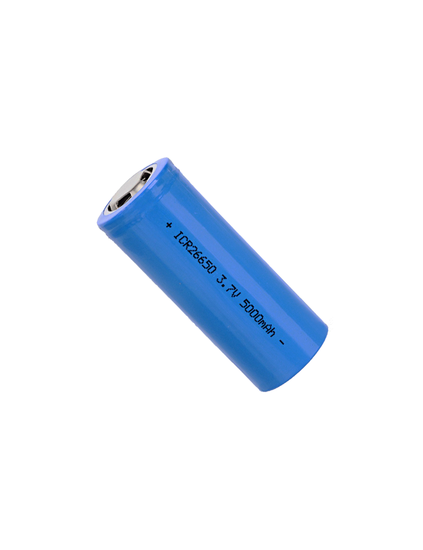 Li-ion 26650-5000mAH FLAT ΜΠΑΤΑΡΙΑ ΛΙΘΙΟΥ ΜΕ ΠΡΟΣΤΑΣΙΑ