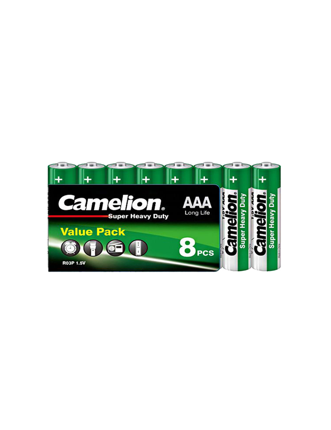 R03P-SP8G MICRO ΜΠΑΤΑΡΙΑ CAMELION SUPER HEAVY DUTY AAA CAMELION