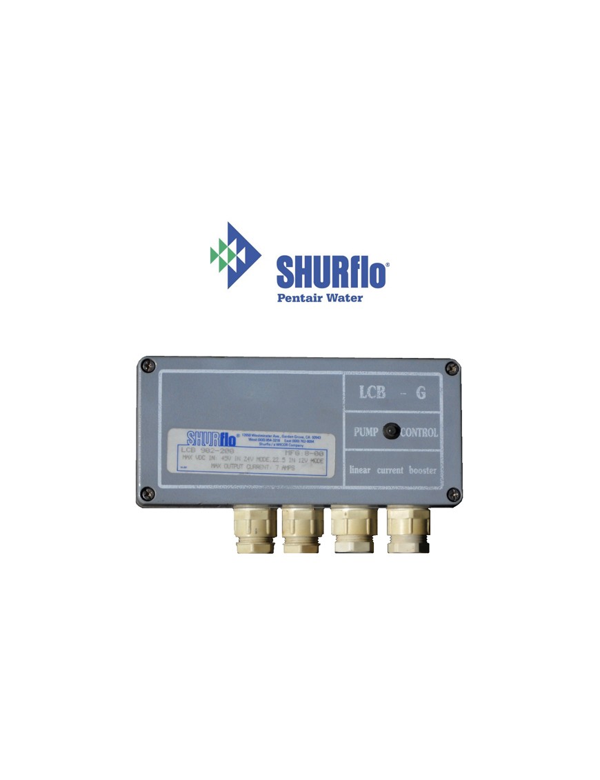 LCB-G75 CONTROLLER ΓΙΑ ΗΛΙΑΚΗ ΑΝΤΛΙΑ SHURFLO 9300 12-24V 150W PENTAIR SHURFLO