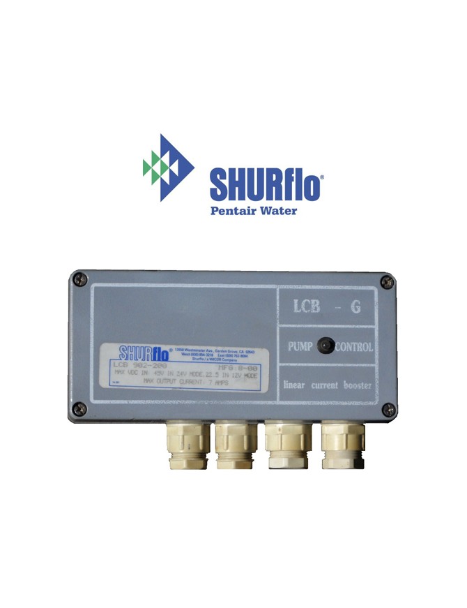 LCB-G75 CONTROLLER ΓΙΑ ΗΛΙΑΚΗ ΑΝΤΛΙΑ SHURFLO 9300 12-24V 150W PENTAIR SHURFLO