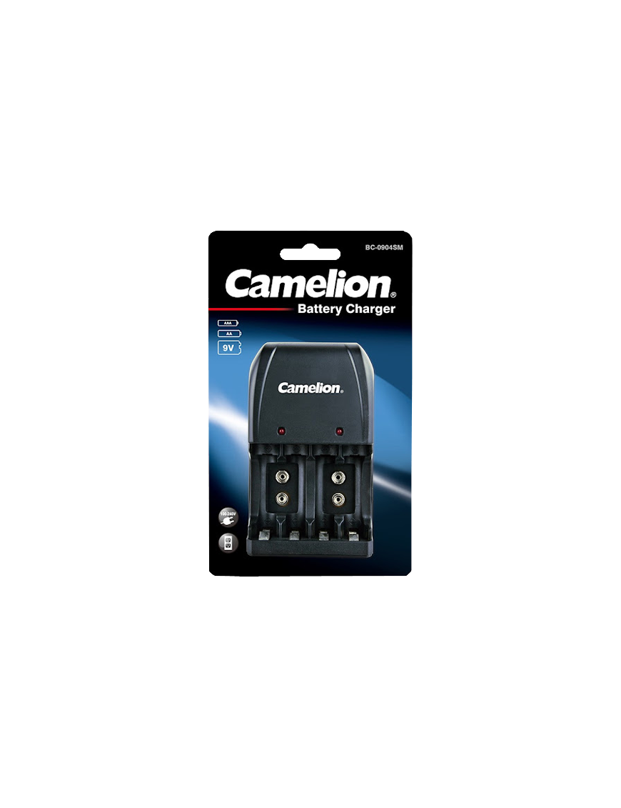 BC-0904S ΦΟΡΤΙΣΤΗΣ ΜΠΑΤΑΡΙΩΝ CAMELION AA/AAA 9V CAMELION