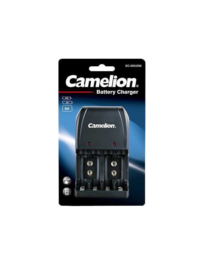 BC-0904S ΦΟΡΤΙΣΤΗΣ ΜΠΑΤΑΡΙΩΝ CAMELION AA/AAA 9V CAMELION