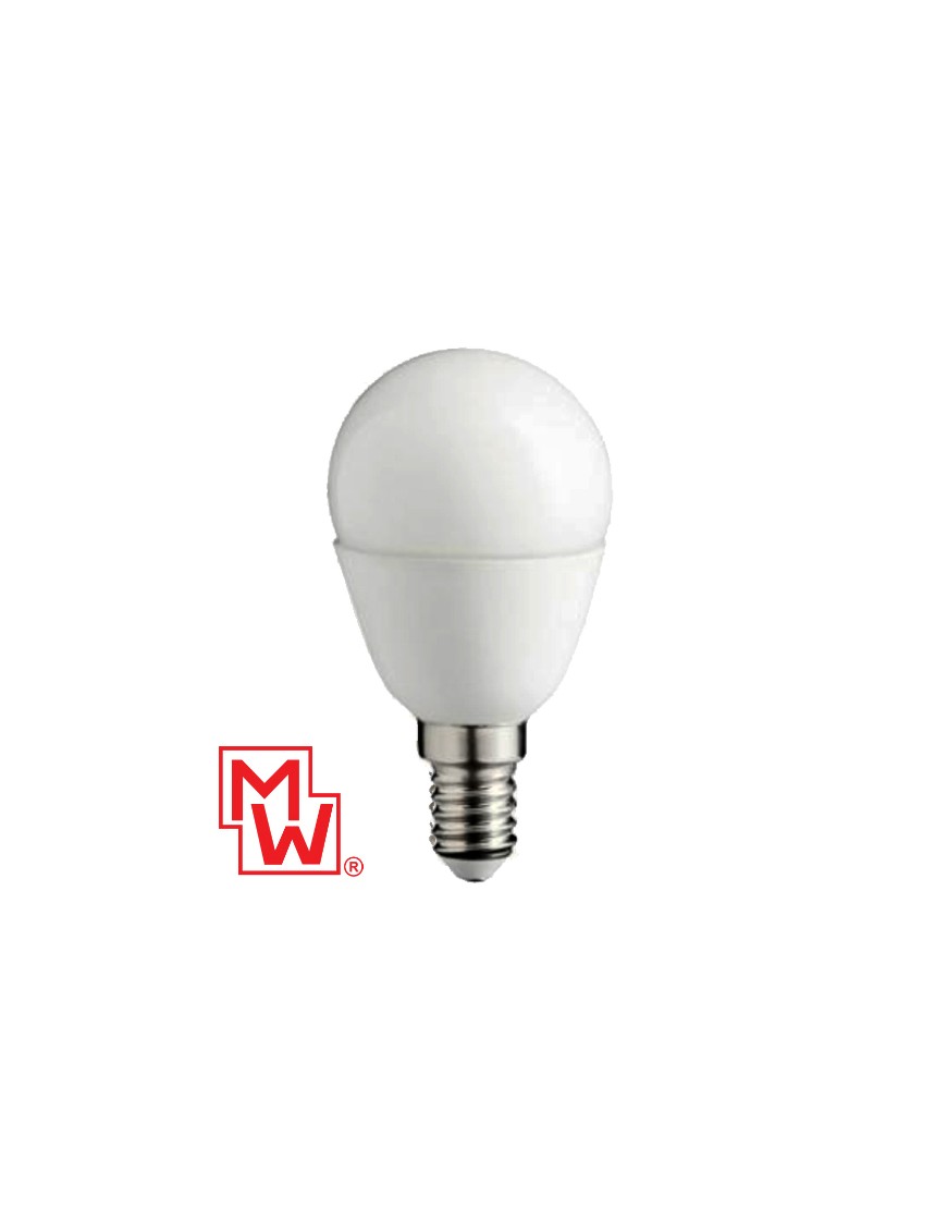 LED-BAL-E17-CS ΛΑΜΠΑ LED MINWA E14 230V 6W 4000K