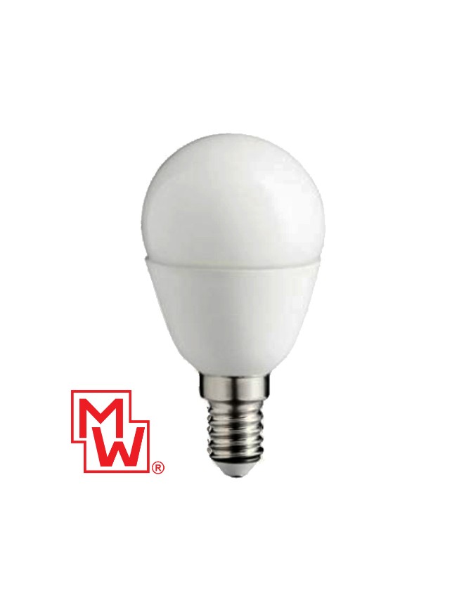 LED-BAL-E17-CS ΛΑΜΠΑ LED MINWA E14 230V 6W 4000K