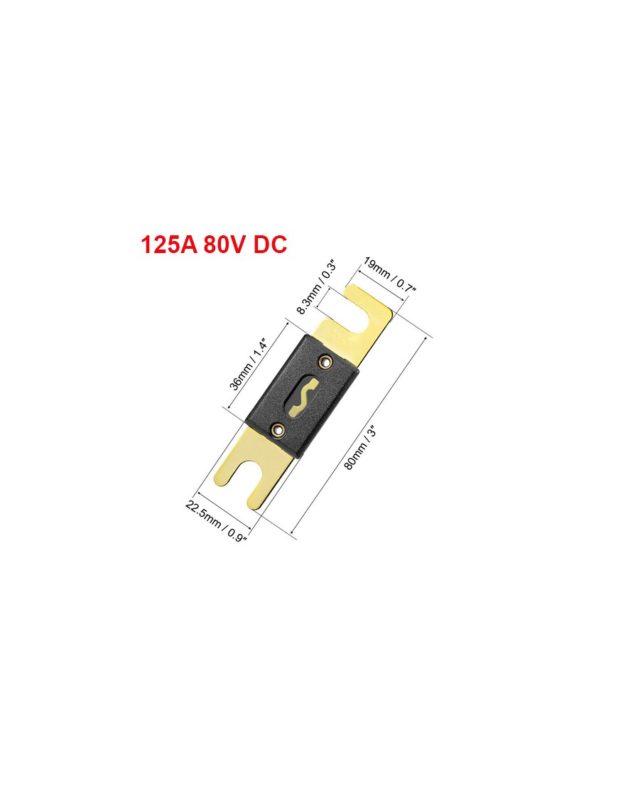 BAT-18224 ΑΣΦΑΛΕΙΑ ΜΠΑΤΑΡΙΩΝ 125A ANL BATTERY SUPPLIES
