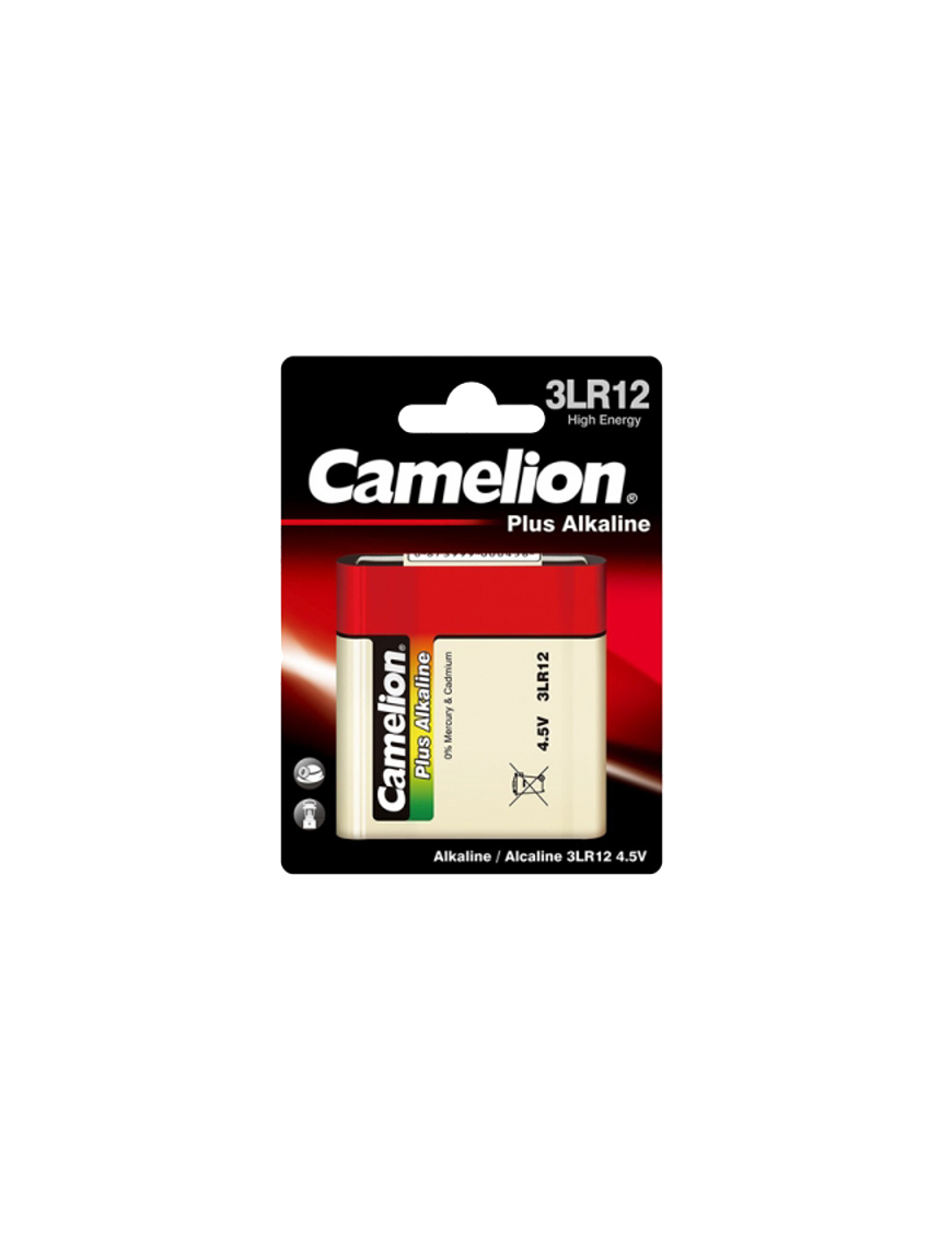 3LR12-BP1 ΜΠΑΤΑΡΙΑ CAMELION ΑΛΚΑΛΙΚΗ ΠΛΑΚΕ 4,5V CAMELION