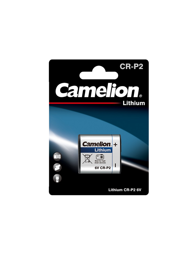 CR-P2-BP1 ΜΠΑΤΑΡΙΑ CAMELION ΛΙΘΙΟΥ 6V CAMELION