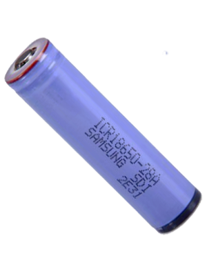 SAMSUNG  18650-2800mAH ΜΠΑΤΑΡΙΑ ΛΙΘΙΟΥ ΜΕ ΠΡΟΣΤΑΣΙΑ
