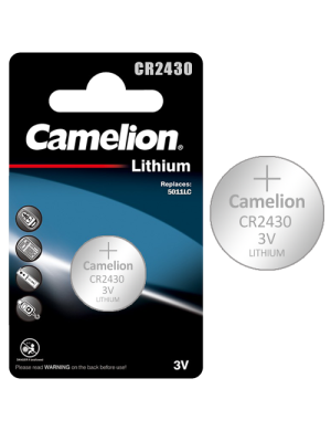 CR2430-BP1 ΜΠΑΤΑΡΙΑ CAMELION ΛΙΘΙΟΥ ΚΟΥΜΠΙ  CAMELION