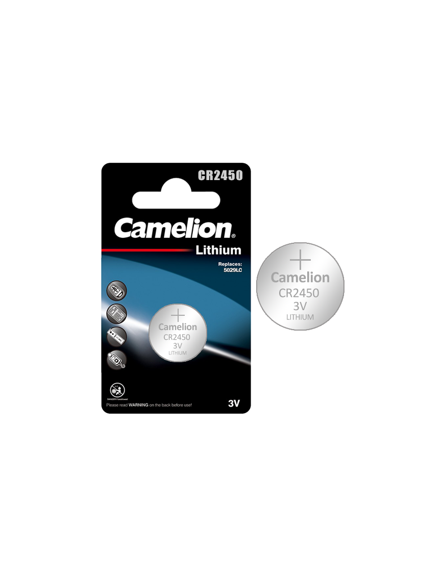 CR2450-BP1 ΜΠΑΤΑΡΙΑ CAMELION ΛΙΘΙΟΥ ΚΟΥΜΠΙ CAMELION