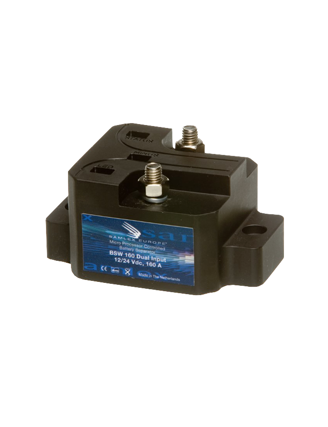 SAMLEX BSW-160 12V-24V-160A ΔΙΑΧΩΡΙΣΤΗΣ ΜΠΑΤΑΡΙΩΝ ΓΙΑ 2 ΜΠΑΤΑΡΙΕΣ SAMLEX