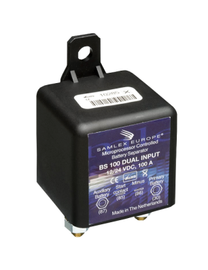 SAMLEX BS-100 12V-24V-100A ΔΙΑΧΩΡΙΣΤΗΣ ΜΠΑΤΑΡΙΩΝ ΓΙΑ 2 ΜΠΑΤΑΡΙΕΣ SAMLEX