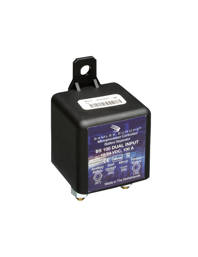 SAMLEX BS-100 12V-24V-100A ΔΙΑΧΩΡΙΣΤΗΣ ΜΠΑΤΑΡΙΩΝ ΓΙΑ 2 ΜΠΑΤΑΡΙΕΣ SAMLEX