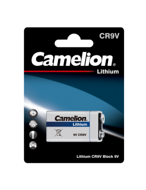 CR9V-BP1 ΜΠΑΤΑΡΙΑ CAMELION ΛΙΘΙΟΥ 9V CAMELION