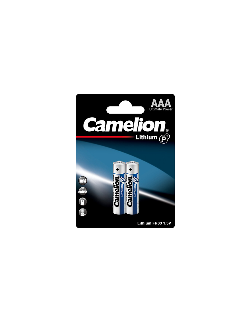 FR03-BP2 ΜΠΑΤΑΡΙΑ CAMELION ΛΙΘΙΟΥ AAA CAMELION