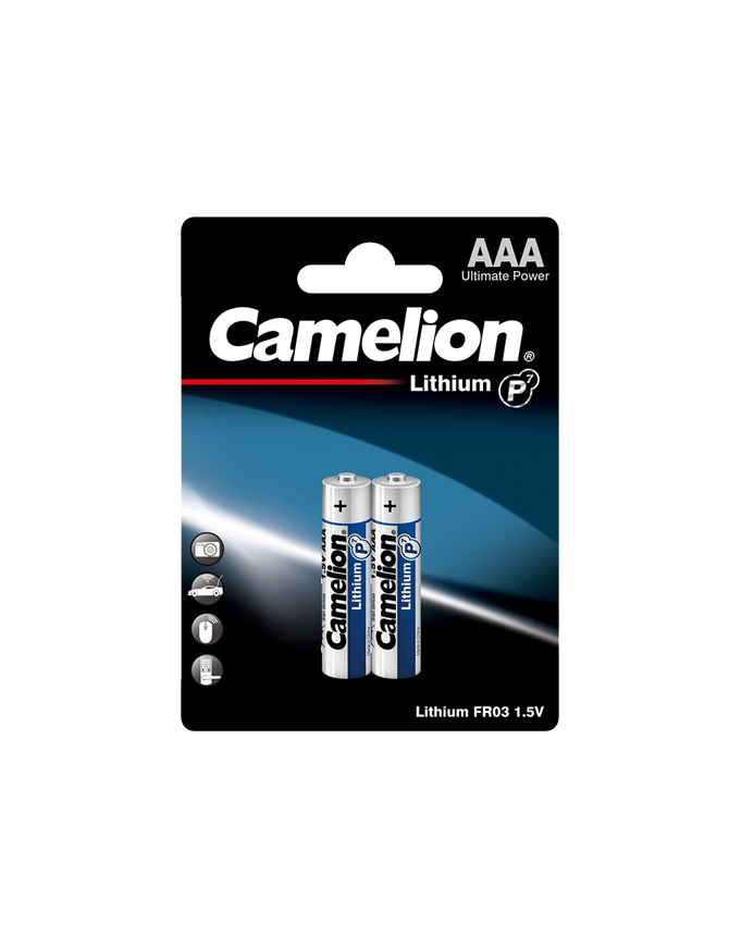 FR03-BP2 ΜΠΑΤΑΡΙΑ CAMELION ΛΙΘΙΟΥ AAA CAMELION