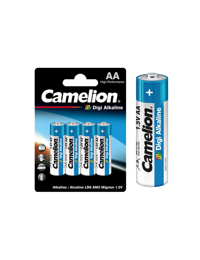 LR06-BP4DG ΜΠΑΤΑΡΙΑ CAMELION DIGI ΕΝΙΣΧΥΜΕΝΗ ΑΛΚΑΛΙΚΗ AA CAMELION