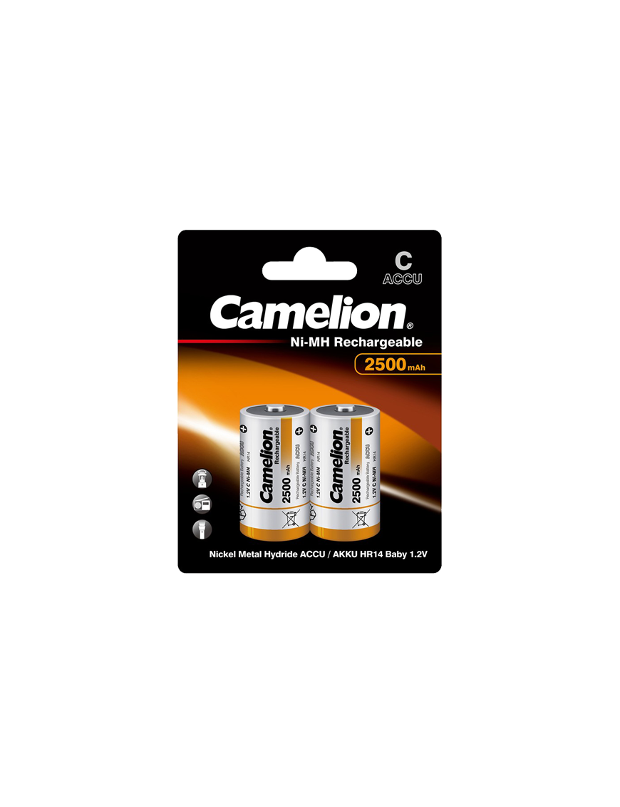 NH-C2500-BP2 ΜΠΑΤΑΡΙΑ CAMELION ΕΠΑΝΑΦΟΡΤΙΖΟΜΕΝΗ C CAMELION