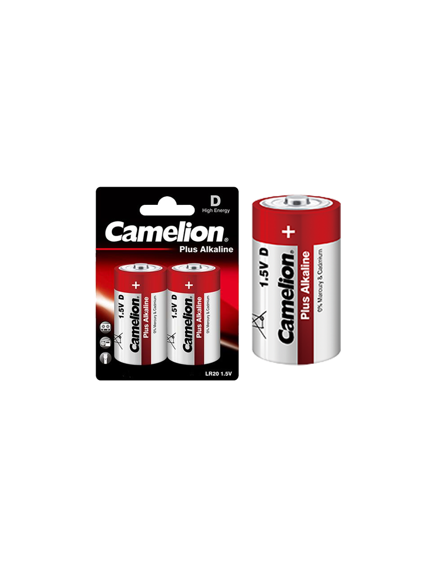 LR20-BP2 ΜΠΑΤΑΡΙΑ CAMELION ΑΛΚΑΛΙΚΗ D 1,5V CAMELION