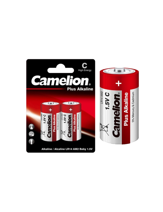 LR14-BP2 ΜΠΑΤΑΡΙΑ CAMELION ΑΛΚΑΛΙΚΗ C 1,5V CAMELION