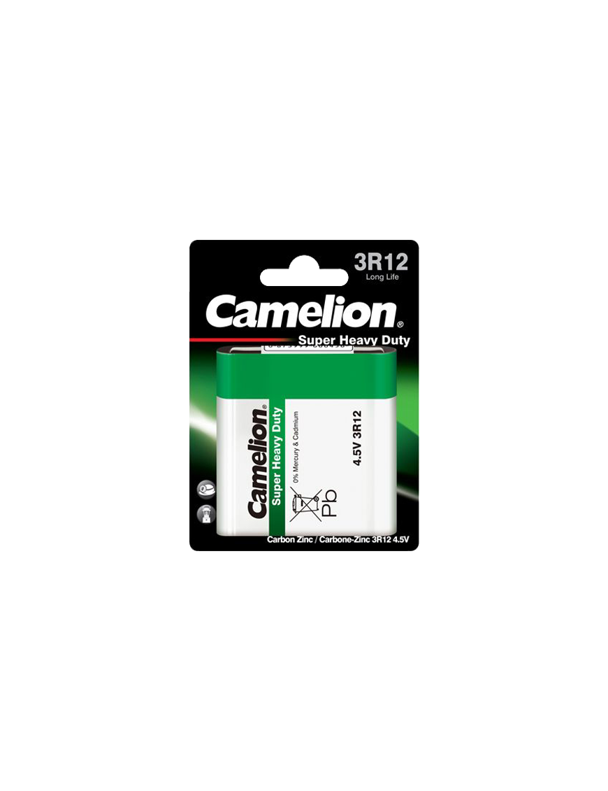3R12-BP1G ΜΠΑΤΑΡΙΑ CAMELION SUPER HEAVY DUTY 4,5V CAMELION