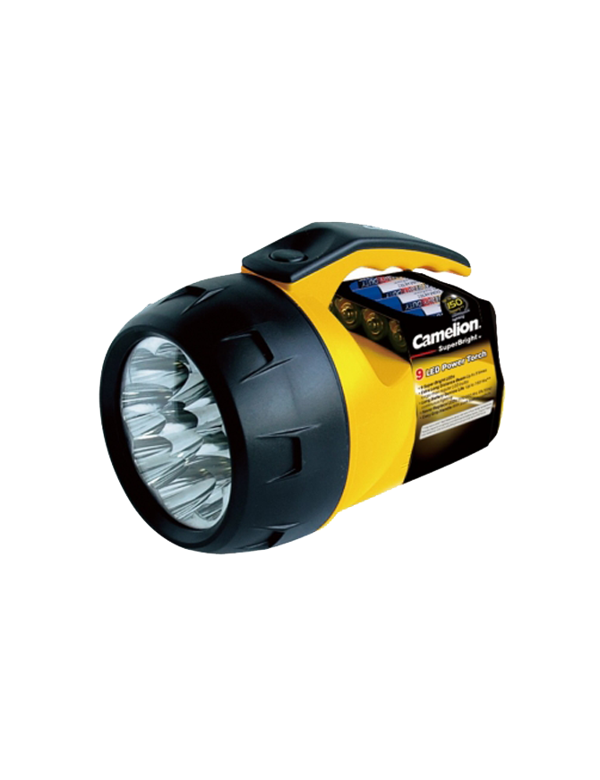 CAMELION FL-9LED-4R6B ΦΑΚΟΣ ΜΕ ΜΠΑΤΑΡΙΕΣ 4xR6P  CAMELION