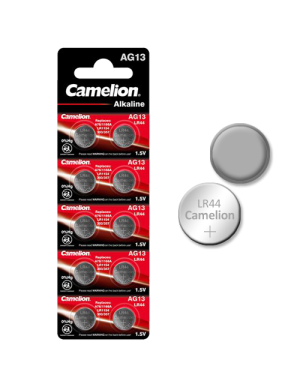 LR44-AG13-BP10 ΜΠΑΤΑΡΙΑ CAMELION ΑΛΚΑΛΙΚΗ 10τμχ. CAMELION