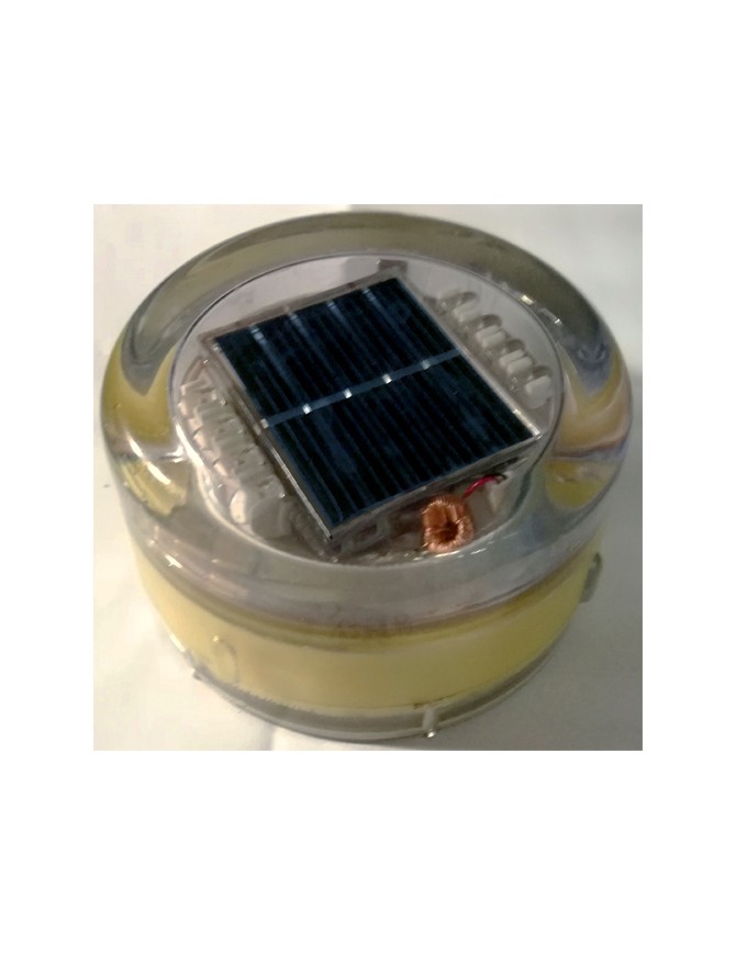 H-928-Y ΗΛΙΑΚΟ ΦΩΤΙΣΤΙΚΟ ΣΤΡΟΓΓΥΛΟ ΧΩΝΕΥΤΟ ΣΤΟ ΕΔΑΦΟΣ ΣΤΕΓΑΝΟ FLASHING